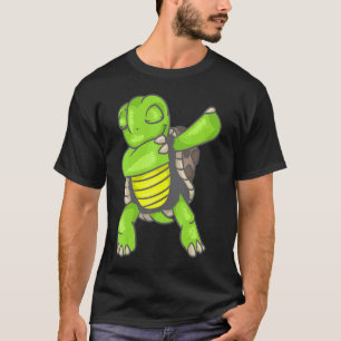 T-shirt Tortue Dabbing Animal Marin Cool Amoureux de Poiss