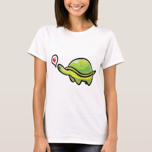 T-shirt Tortue d'amour (Devant)