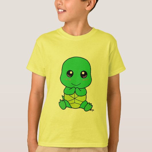 T-shirt Tortue de bébé (Devant)