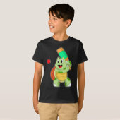 T-shirt Tortue de cricket (Devant entier)