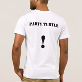 T-shirt Tortue de fête ! (Dos)