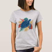 T-shirt tortue de mer (Devant)