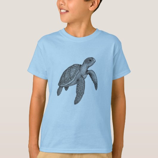 T-shirt Tortue de mer (Devant)