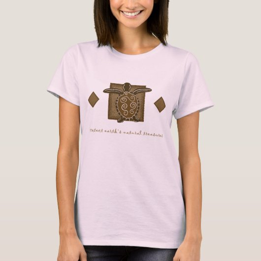 T-shirt Tortue de mer (Devant)