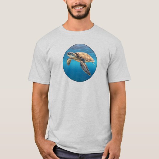 T-shirt tortue de mer (Devant)