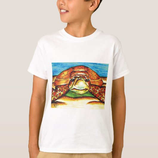 T-shirt Tortue de mer (Devant)