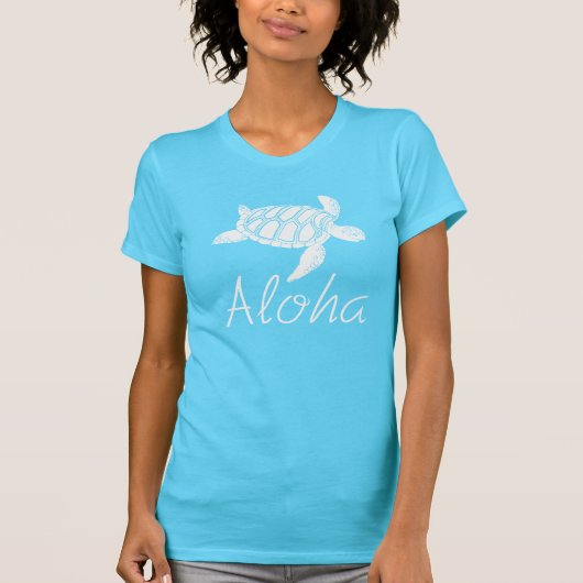 T-shirt Tortue de mer d'Aloha (Devant)
