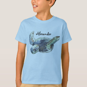T-shirt Tortue de mer des animaux de l'enfant