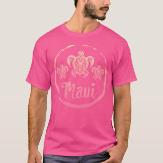 T-shirt Tortue de mer d'Hawaï Maui Tortues de mer Hawaiian