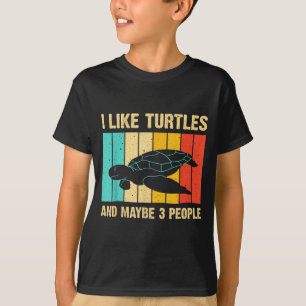 T-shirt Tortue de mer drôle pour hommes femmes nouveauté T