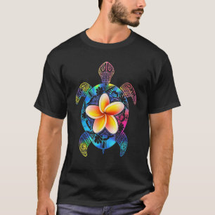 T-shirt Tortue de mer Hawaiian Tie Dye Hawaii hommes et fe