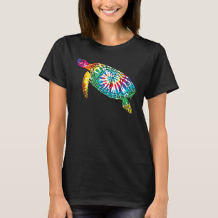 T-shirt Tortue de mer Hawaiian Tie Dye Hawaii pour les hom