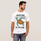 T-shirt Tortue de mer humoristique (Devant entier)