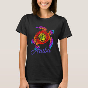 T-shirt Tortue de mer incroyable d'Aruba, îles des Caraïbe