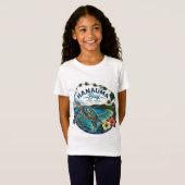 T-Shirt Tortue d'Hawaï (Devant entier)