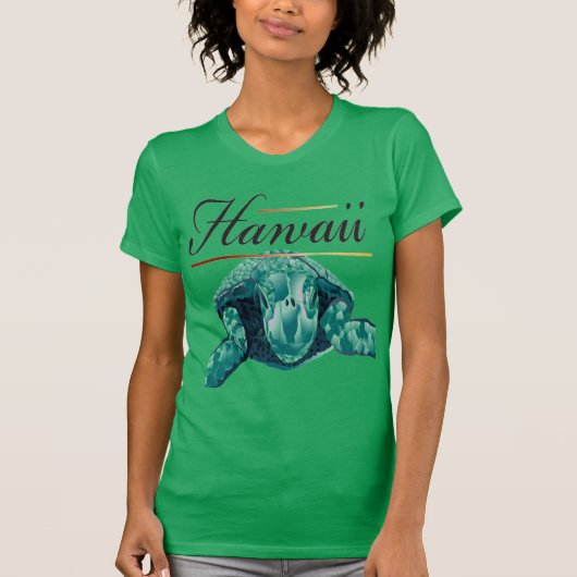 T-shirt Tortue d'Hawaï (Devant)