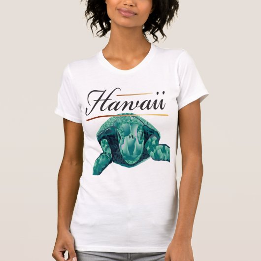 T-shirt Tortue d'Hawaï (Devant)