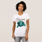 T-shirt Tortue d'Hawaï (Devant entier)