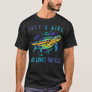 T-shirt Tortue Drôle Aquarelle Mer Océan Amateurs D'Art