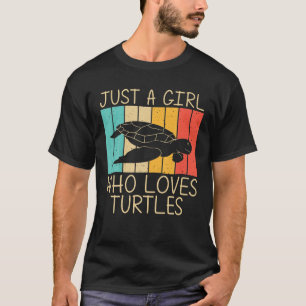 T-shirt Tortue Drôle Pour Les Filles Enfants Tortues de me