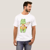 T-shirt Tortue en coiffeur avec ciseaux (Devant entier)