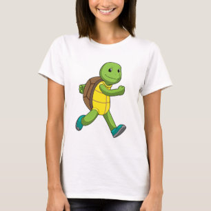 T-shirt Tortue en course