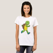 T-shirt Tortue en course (Devant entier)
