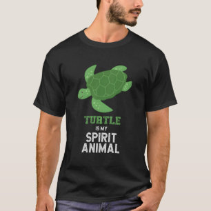 T-shirt Tortue Est Mon Esprit Animal Graphisme Drôle Homme
