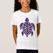 T-Shirt Tortue florale (Devant)