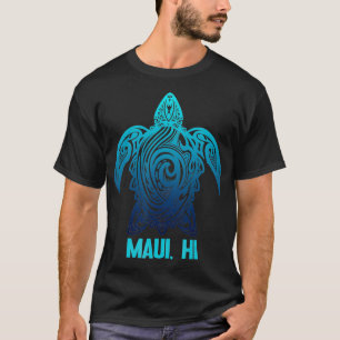 T-shirt Tortue hawaïenne de la tribu Maui Hawaii Scub