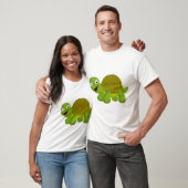 T-shirt Tortue heureuse (Unisexe)
