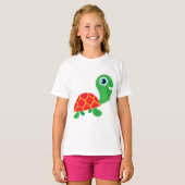 T-shirt Tortue impressionnante (Devant entier)