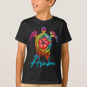 T-shirt Tortue marine Aruba Tie Dye