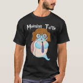 T-shirt Tortue mousseuse mignonne Magie mousseuse Myrte Fu (Devant)