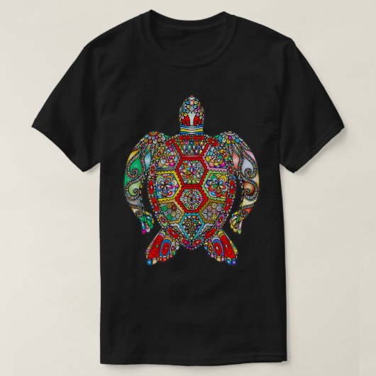 T-shirt tortue nirvana (Design devant)