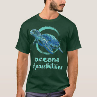 T-shirt Tortue Océans des possibilités Lecture estivale 20