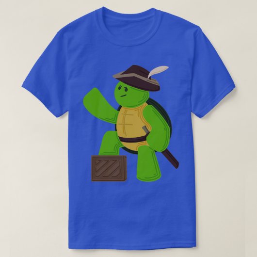T-shirt Tortue pirate (Design devant)