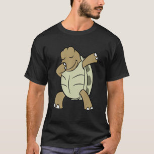 T-shirt Tortue russe mignonne Dabbing Russe Tortoise