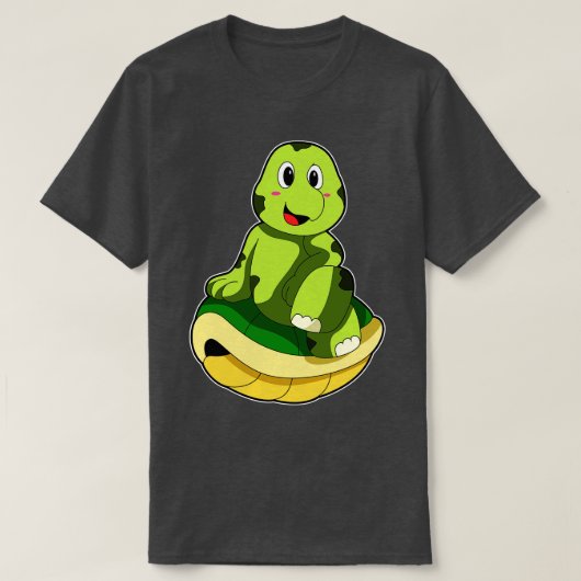 T-shirt Tortue sans coquille 1 (Design devant)