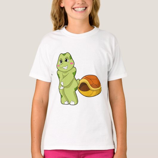 T-shirt Tortue sans Shell Shy.PNG (Devant)