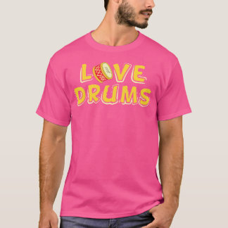 T-shirt Tortue Savvy. Love Drums