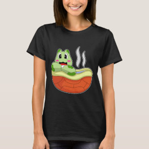 T-shirt Tortue Se Baigne Baignoire