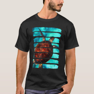 T-shirt Tortue Sous l'eau Océan Mer Nature Animal Loisir