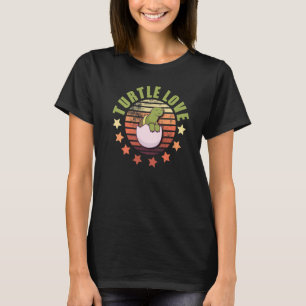 T-shirt Tortue Sulcata Et Tortue Des Animaux De Mer
