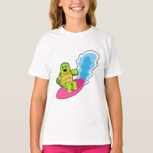 T-shirt Tortue surfeur avec Surfer