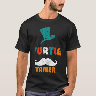 T-shirt Tortue Tamer maître de cirque Animaux amusants Dis