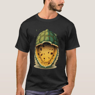 T-shirt Tortue tortue Shell Tortue de mer Lazy Easy Hallow