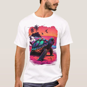 T-shirt Tortue Tortues de mer hawaïennes Hawaï Plage Couch