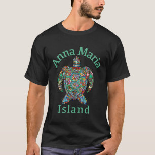 T-shirt Tortue tribale de l'île Anna Maria