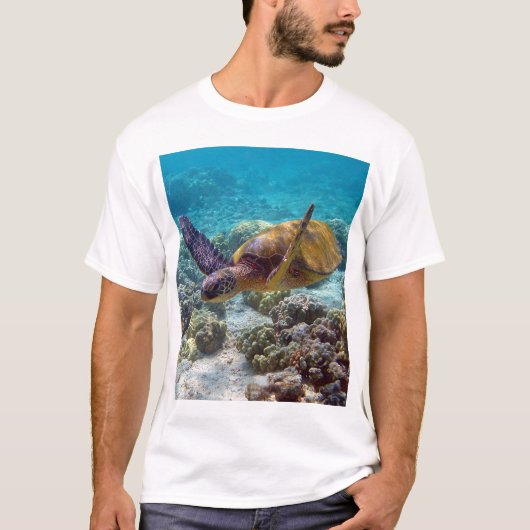 T-shirt Tortue verte (Devant)